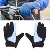 Full Finger Cycling Gloves Men Women Racing Workout Shock Absorption Support Touch Screen XL(10-11cm Palm Breadth)