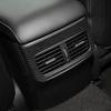 For Mazda 3 Axela -2024 Carbon Fiber Rear Row Air Vent Outlet Frame Sticker