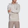 Adidas Originals Trefoil Loopback Hoodie Men Tops Yellow White HP0427