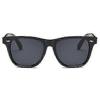 Occhiali da sole Wayfarer neri Lente nera nero
