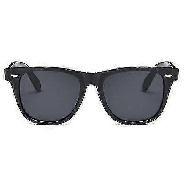 Occhiali da sole Wayfarer neri Lente nera nero