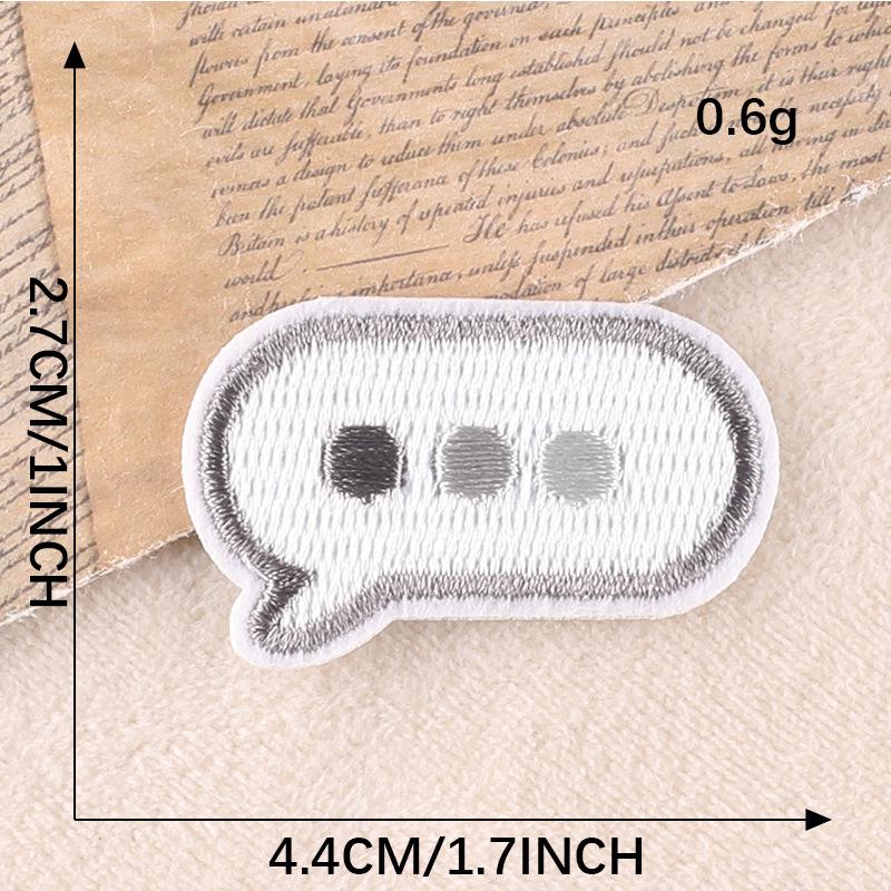 Duoku DIY nášivky na výšivku nálepky na oblečenie a doplnky