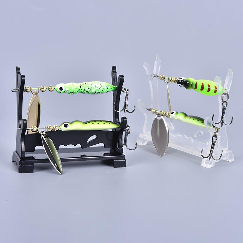 Fishing Lure Showing Stand Acrylic Bait Lure Crankbait Show Shelf Display Holder