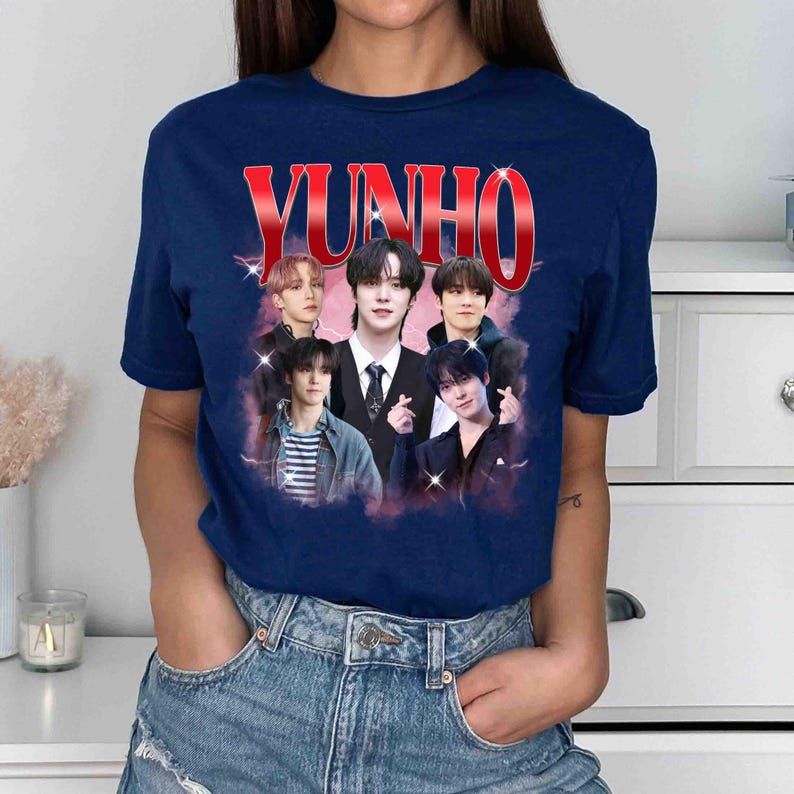 

Yunho Ateez Vintage 90s Retro Shirt, Kpop Graphic Shirt, Ateez 2026 World Tour in Your Fantasy Shirt, Ateez Golden Hour Shirt, Ateez Shirt XXXL чорний