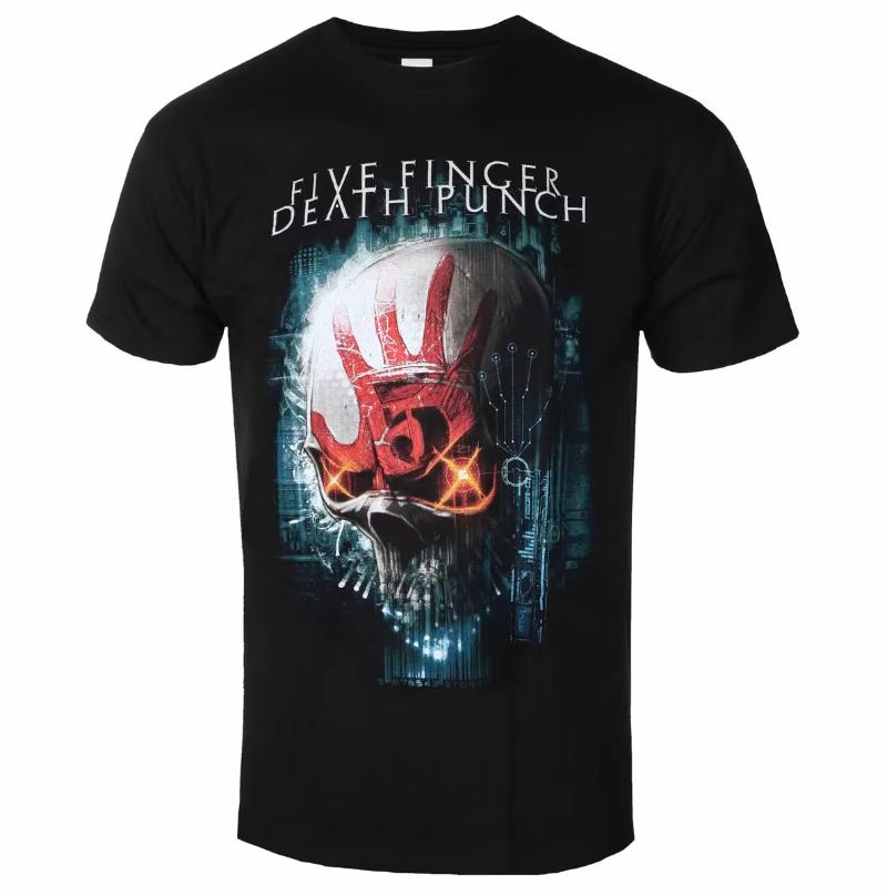 Five Finger Death Punch Graphic T-shirt Unisex Men Women Summer Short Sleeve Fashion Top Casual Vintage Brand Retro Tees