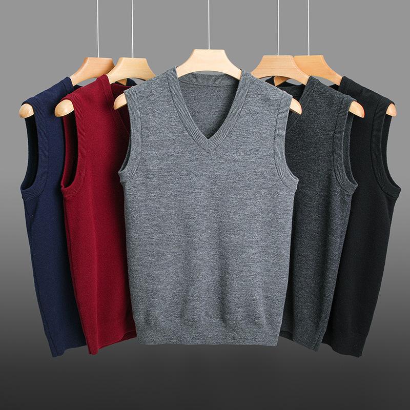 Pull Décontracté Haut de Gamme pour Homme Gilet pour Homme
