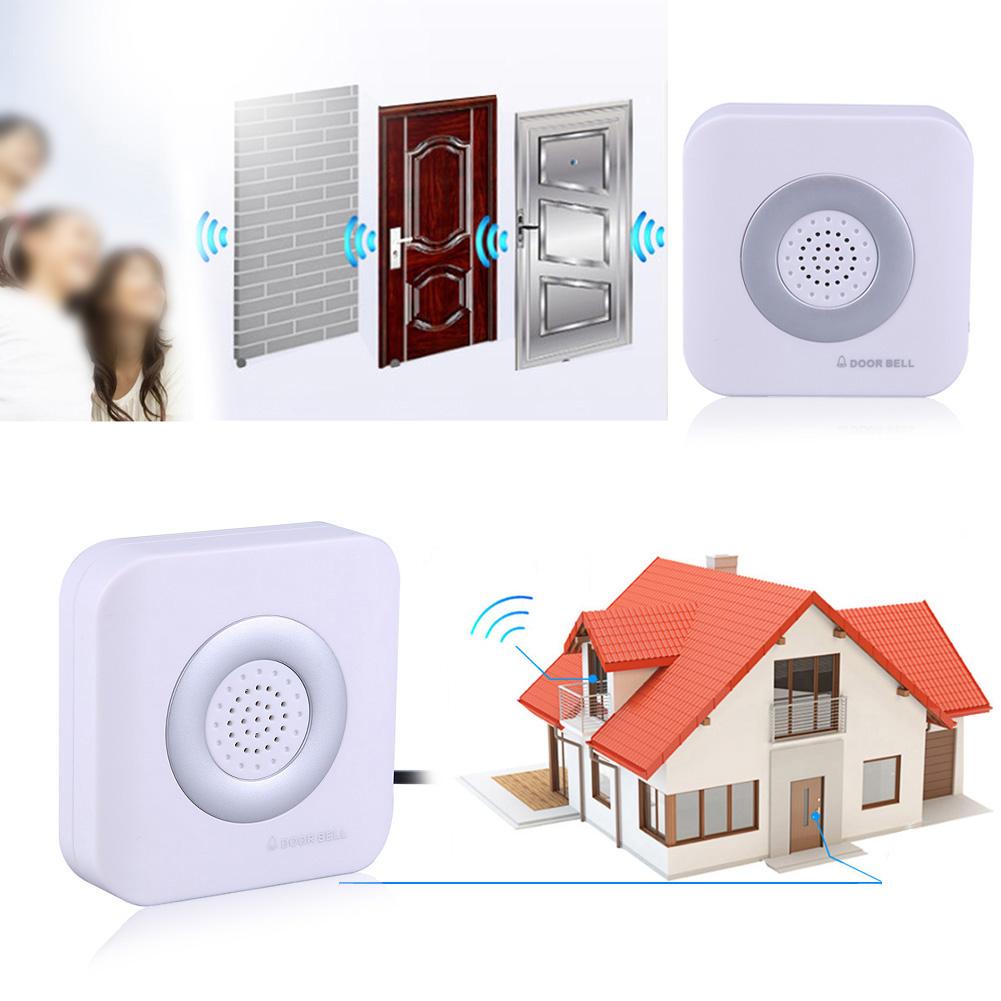 DC12V Kabelgebundene Türklingel Elektronische Türklingel Vierdrahtige Ding Dong Türklingel Für Zutrittskontrollsystem Heimwerker-Hardware