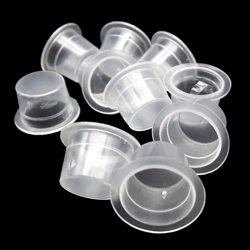 Anello Tazza in Silicone per Microblading, Ricamo Sopracciglia, Tatuaggio Labbra, Pigmenti e Colla per Ciglia.