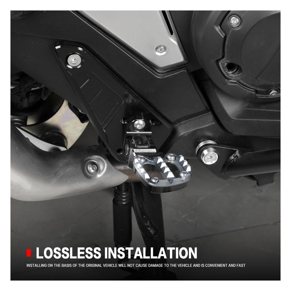 Motorcycle Foot Rest Footrest Footpegs Passenger Foot Pedal Foldable For HONDA XADV750 X ADV 750 2021-2025