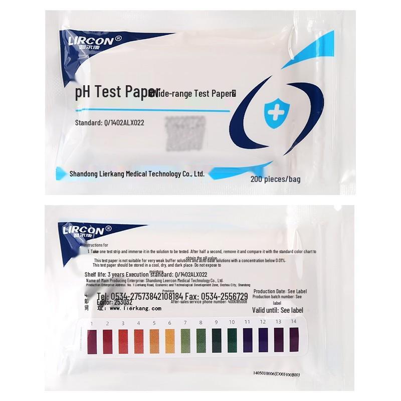 Lierkang pH Test Strips for Acid-Base Detection