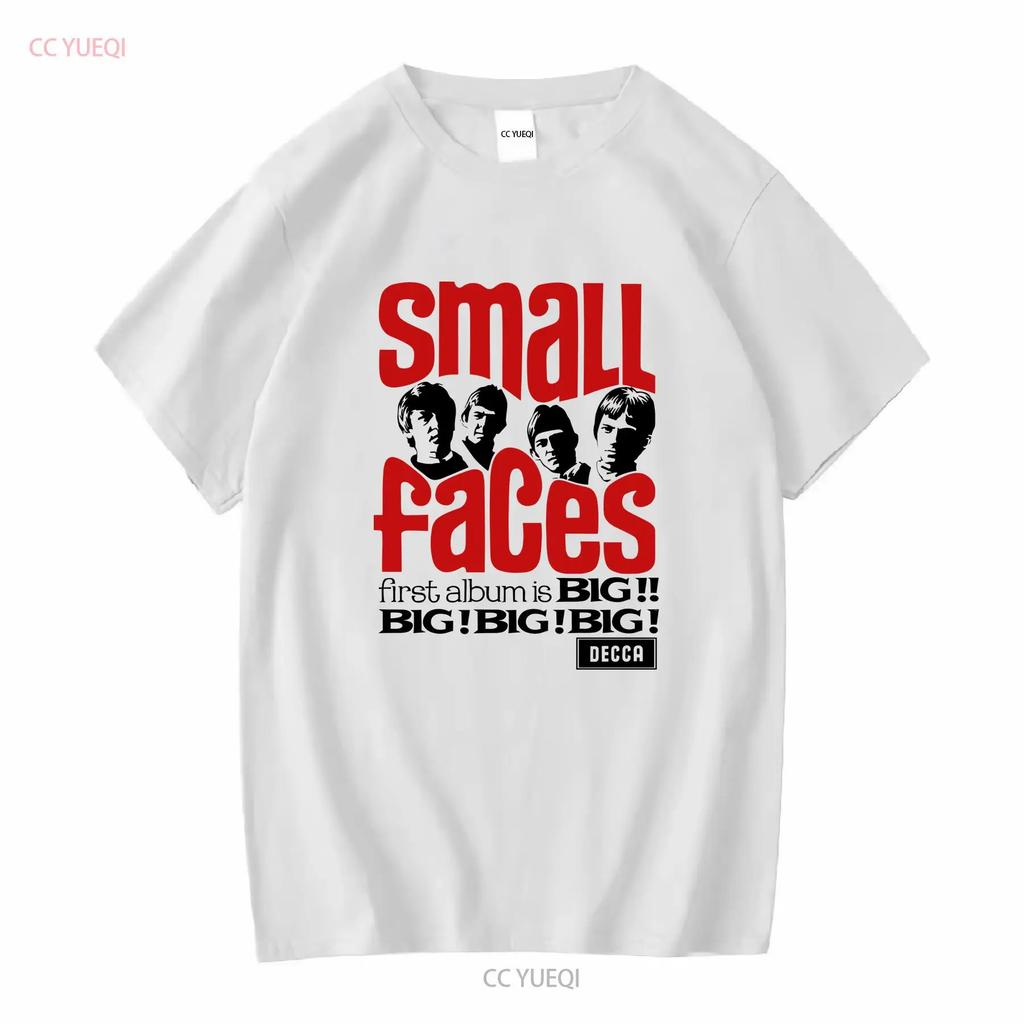 Small Faces T Shirt White XL Band UK Guitar Rock Long or Short Sleeves Vintage Washed Slightly Graphic Designer Clothes