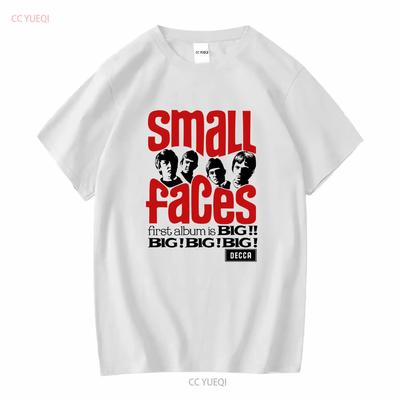 Small Faces T-Shirt Weiß XL Band UK Gitarre Rock lang- oder kurzärmlig Vintage Gewaschen Leicht Grafikdesigner Kleidung