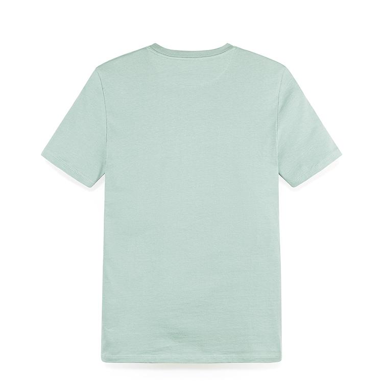 Timberland Short Sleeve Casual Breathable Slim Fit Round Neck T-Shirt Men Tops Embossed-Green A2EKJENE