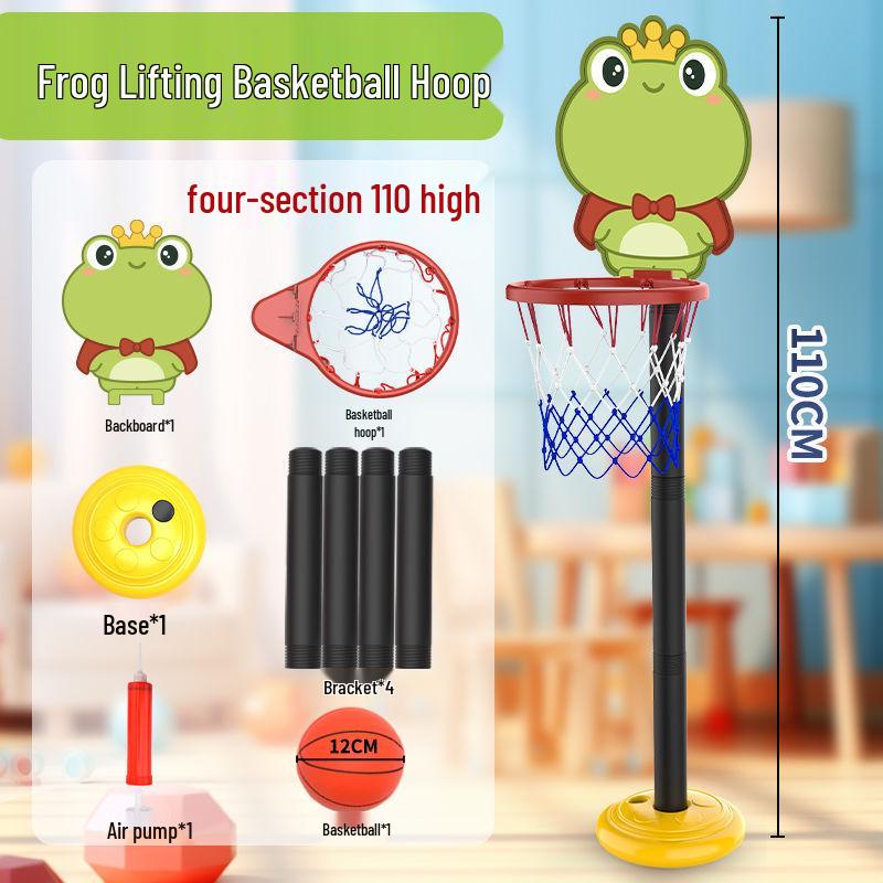 Adjustable Height Basketball Hoop for Kids - Indoor/Outdoor Play