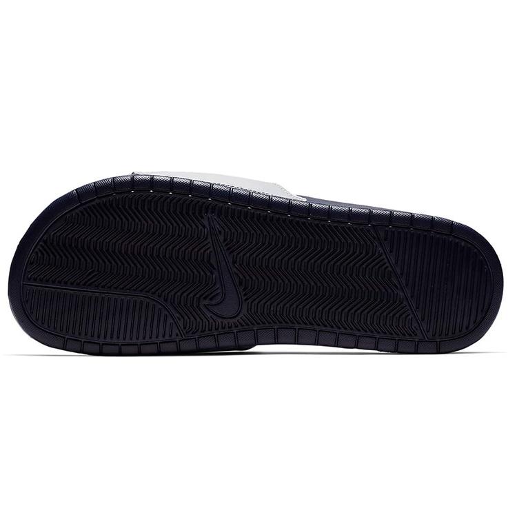 Nike Benassi JDI Slippers Shoes Grey/Blue Men's 343880-024