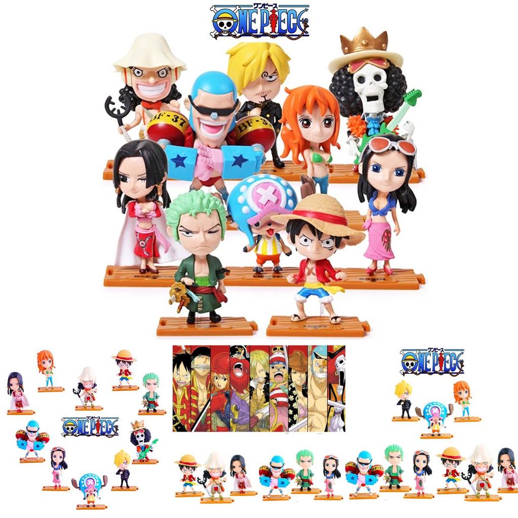 One Piece Mini Figure Collection Perfect For Cake Toppers And Ornament Decorations
