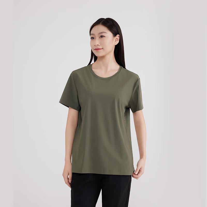 Unisex Ice Silk Round Neck Short Sleeve T-shirt