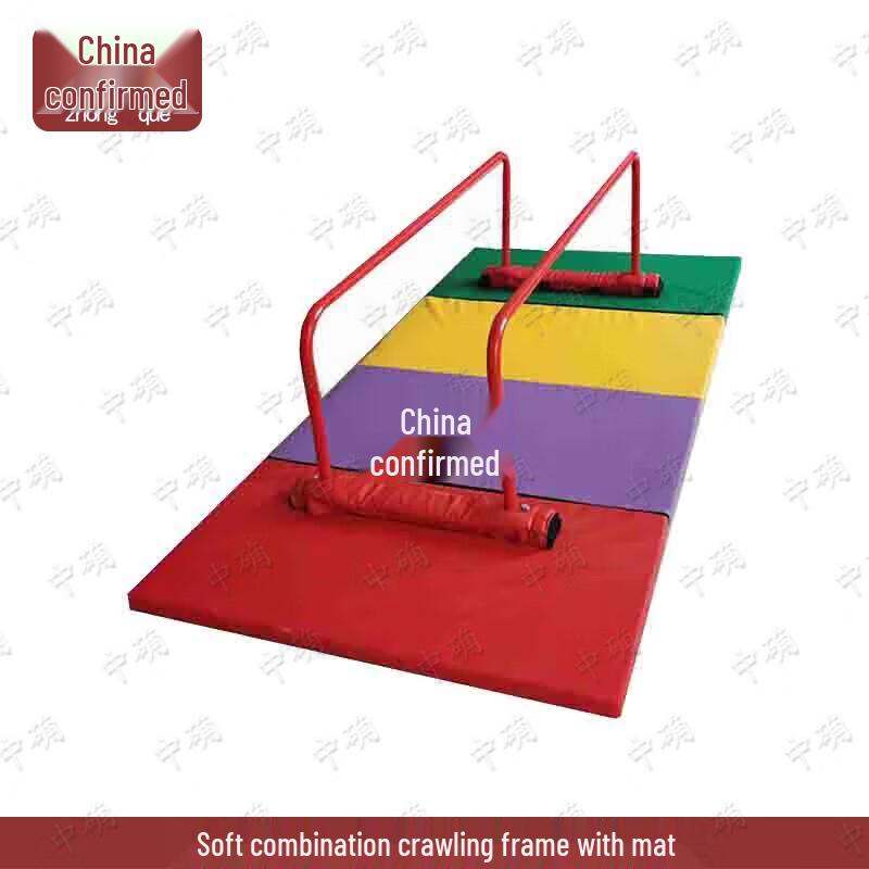 Kids Indoor Soft Play Climbing Frame with Mat