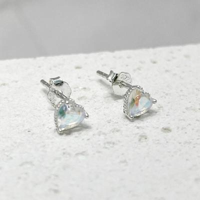 925 Zilver Aurora Hart Oorbellen M-APE009