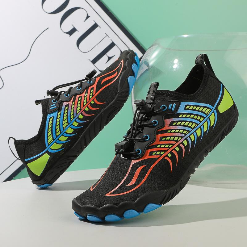 Outdoor Hiking Cycling Breathable Quick Drying River Tracing Water Wading Shoes Five Finger Fitness Beach Swimming Diving Shoes