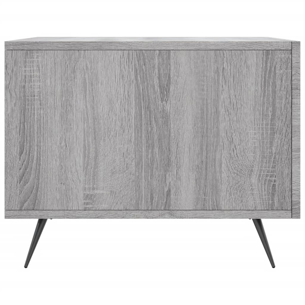 Coffee Table, Grey Sonoma Oak, 50x50x40 Cm