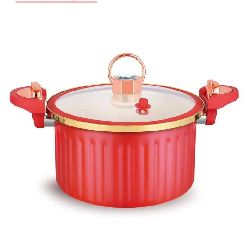 ZISIZ Household Double-Handle Soup Pot