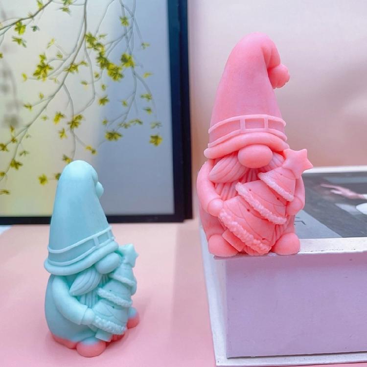 Candle Making Moulds 3D Baking Decorations Candle Molds Silicone Craft Pendants Baking Candle Mould Castings Moulds