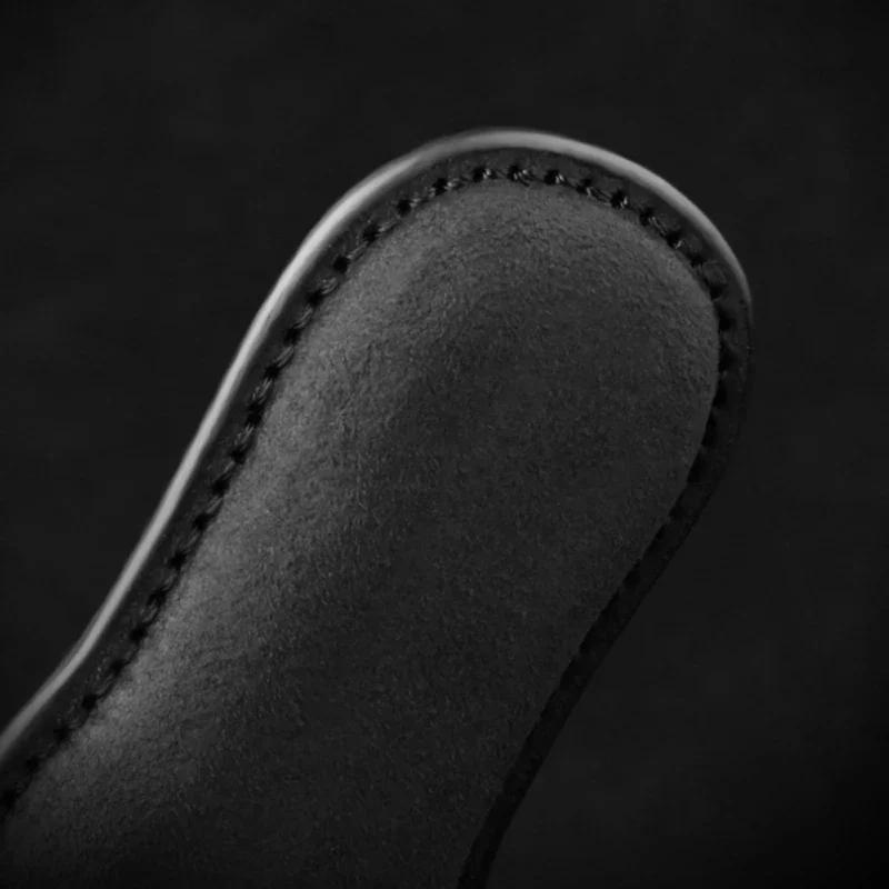 Bilnyckelfodral i läder för Mercedes Benz ACESG Class GLC CLE CLA GLB GLS W177 W205 W213 W222 X167 AMG Fob Mocka Tillbehör