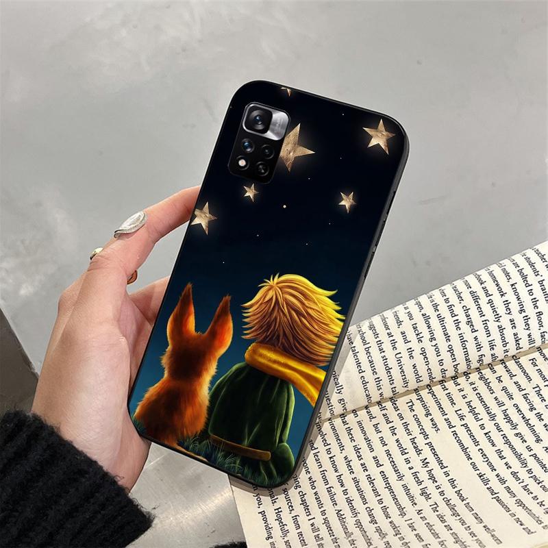 Phone Case For Xiaomi Redmi note 13 12S 12 Pro 11S 11 10 Pro 10S 12S Redmi 10 10C 9C 13C The Little Prince Fox Case