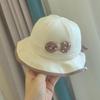 Cute Baby Bucket Hat Breathable Baby Sun Visor Hat Korean Style Fisherman Hat  Daily Use