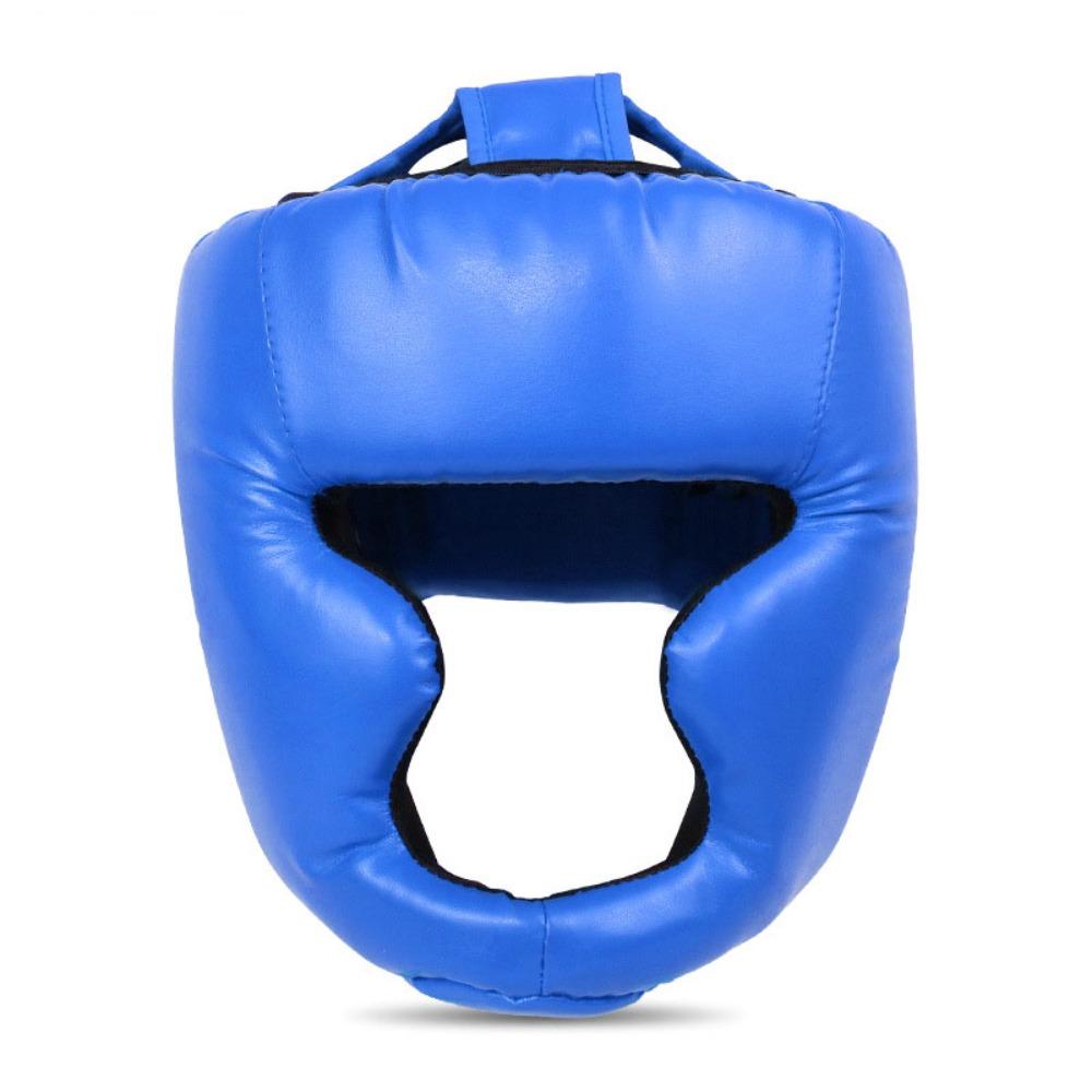 Adjustable Boxing Headguard PU Leather Training Equipment New Boxing Helmet