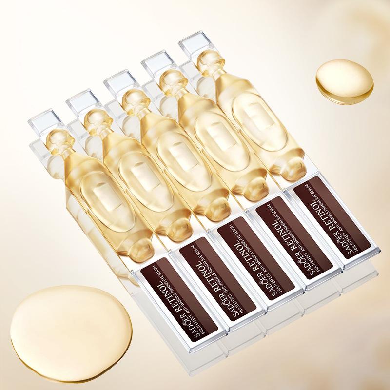 15PCS Anti-Aging Eye Serum Ampoules  Moisturizing & Brightening Treatment Premium Youth Restoring Eye Essence for Dark Circles