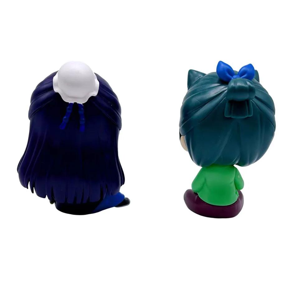 New 11CM The Apothecary Diaries Maomao Jinshi Mini Figure Anime Periphery Kawaii Sitting Toys Desktop Car Ornaments Model Gifts