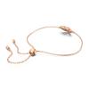 Swarovski Gema Pink White Symmetrical Heart Bracelet Women bracelet Rose-Gold 5653012