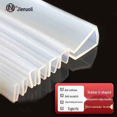 JNL U-Profil Transparentes Silikon-Kantenprofil Dichtung