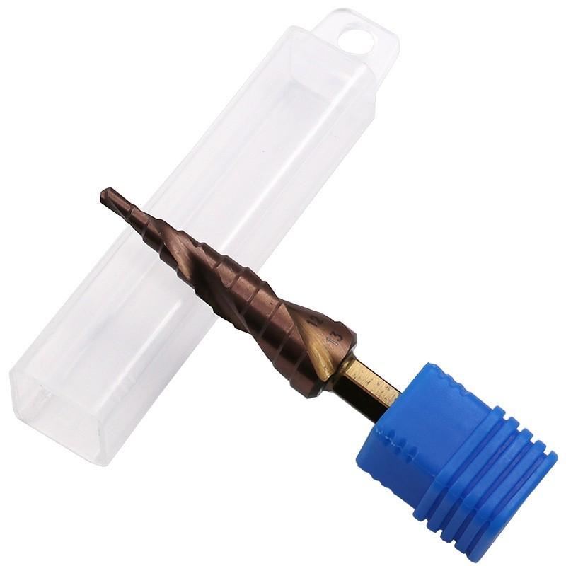 Step Drill Bit 77*47*6.35mm For 0.1~4mm Iron Efficient