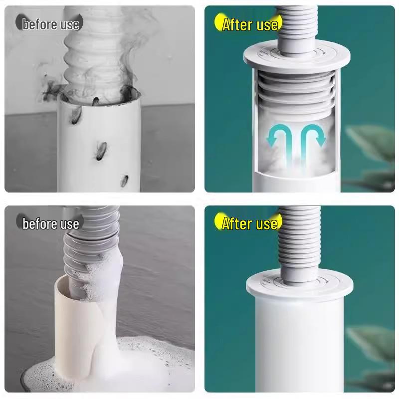 Odor-Proof Sealing Ring for Washing Machine and Floor Drain - Insect and Odor Stopper for Sewer Pipes