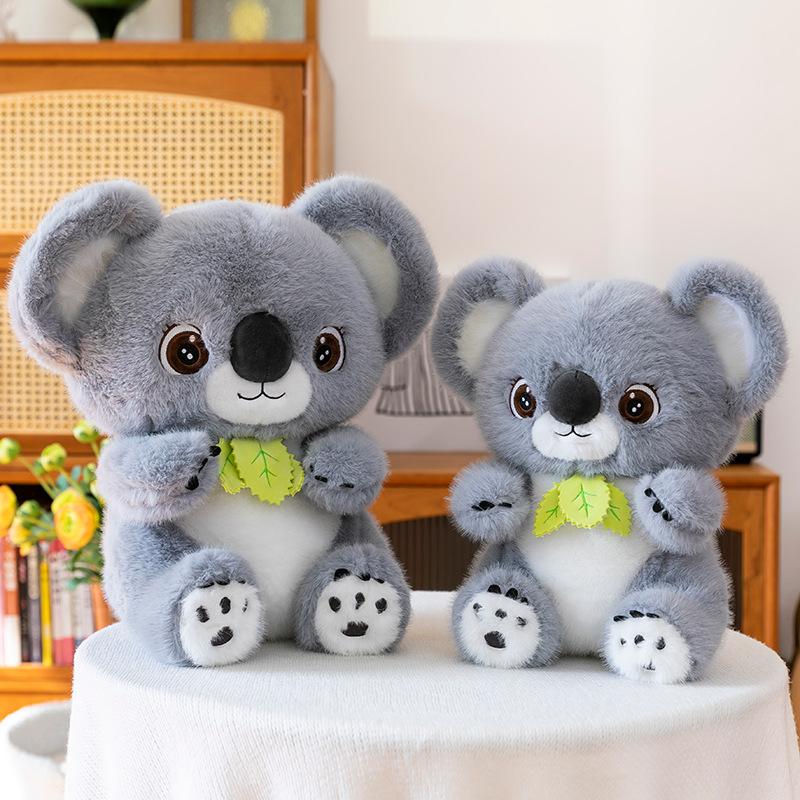 Simulation Red Panda Koala Raccoon Plush Toy Doll Cute Soothing Doll Children's Gift