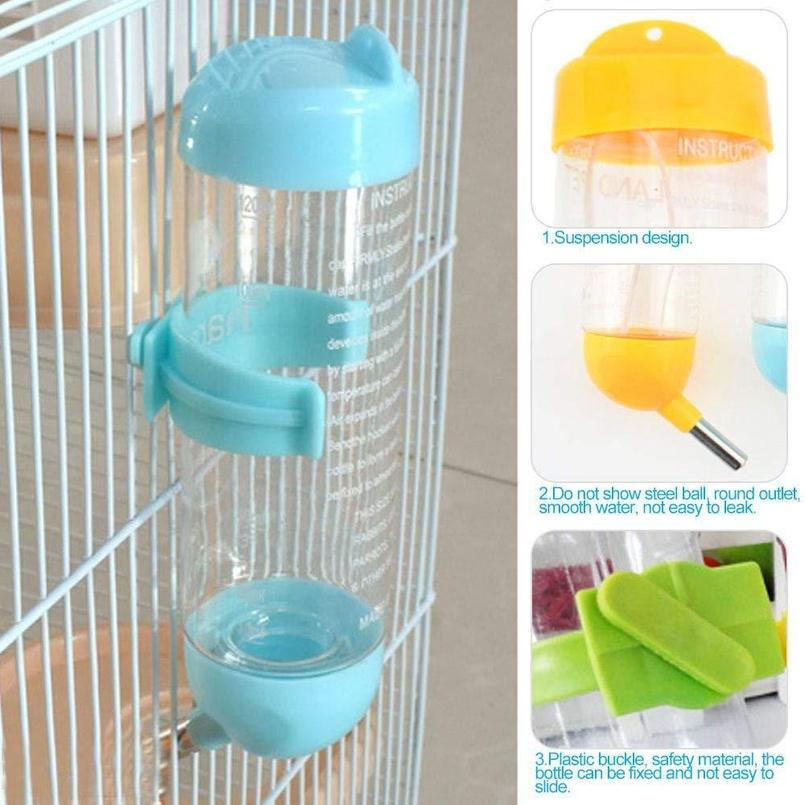 Plastikowy dozownik do picia chomika podajnik wiszący pies świnka morska wiewiórka królik głowa do picia