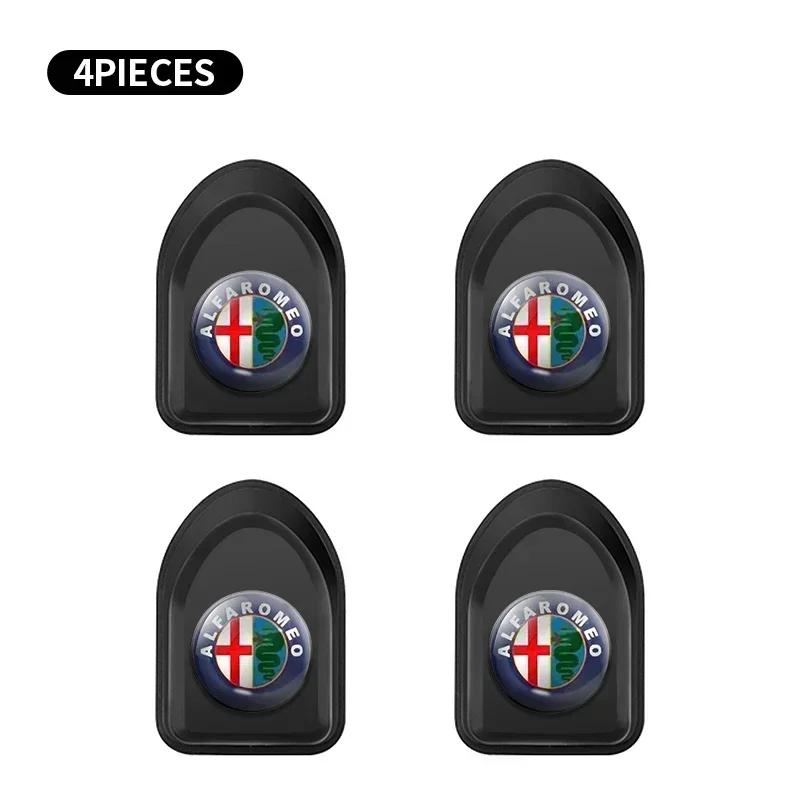 1/2/4PCS Car Interior Self-Adhesive Hooks Auto Styling Accessories For Alfa Romeo 159 Giulietta Giulia 147 Mito 156 166 Stelvio evx852
