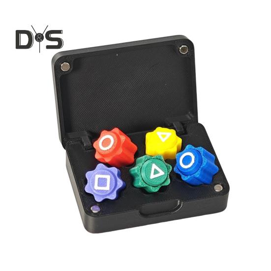 

1/2 набора корейской традиционной игры по ловле камней с ящиком для хранения, тренировка координации рук и глаз, игра-домкрат, для детей и взрослых, 3D-печать, ловля камешков 1 Set