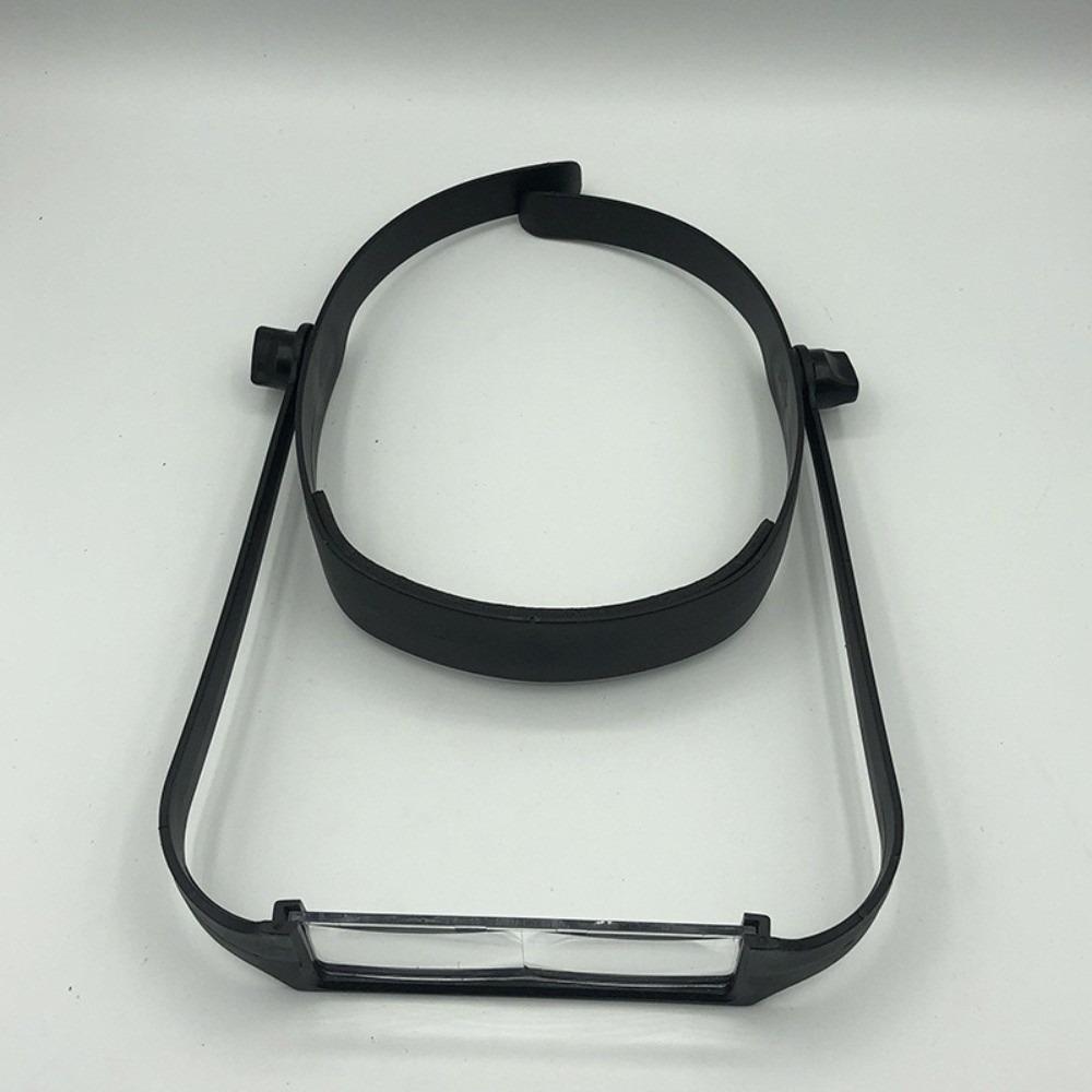 Lightweight Headband Magnifier Simple Interchangeable Lenses Elderly Person Handsfree Magnifier Glass Lens 1.6X 2X 2.5X 3.5X
