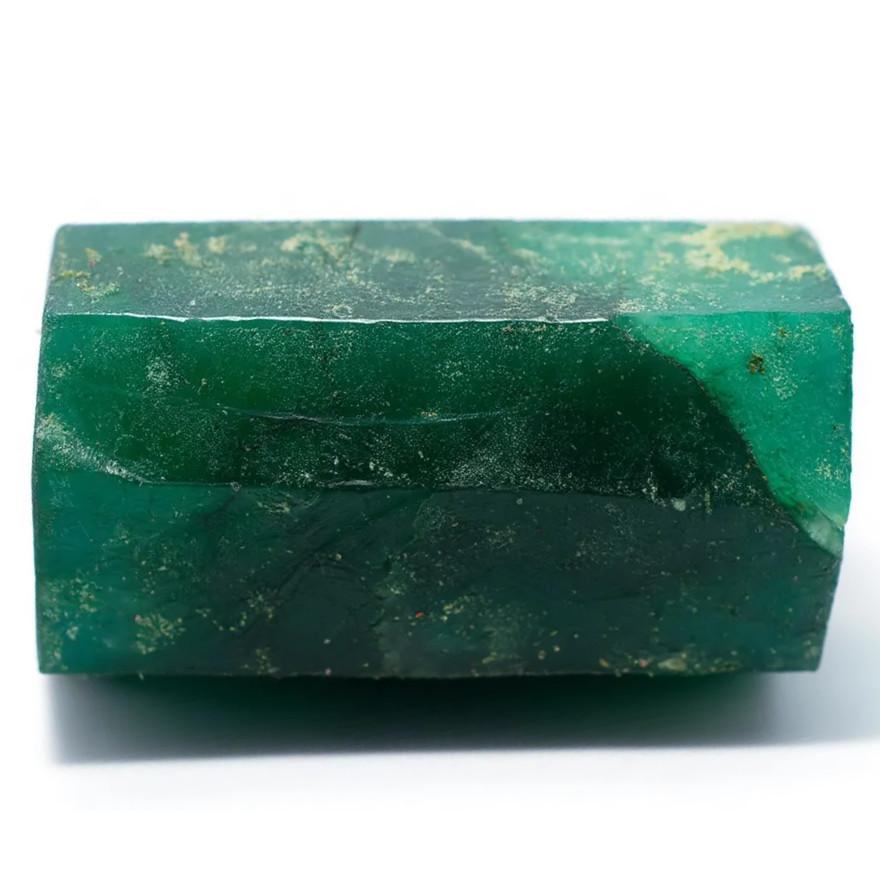 Natural Green Emerald Loose Gemstone Rough 786 Ct Uncut for Lapidary and Gem Collections