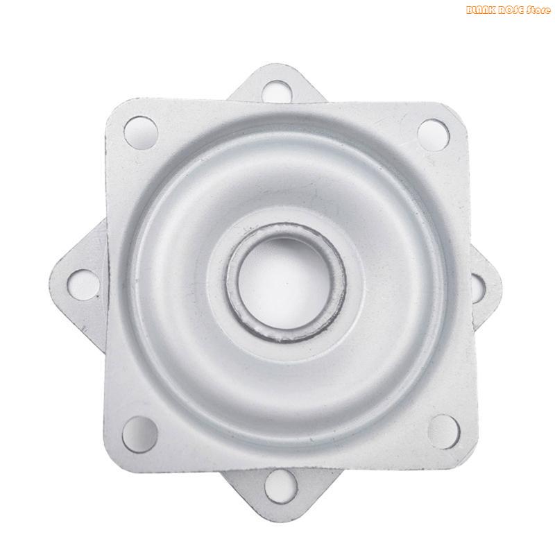 K1AE Square Rotating Bearing Plate Turntable Base Heavy Duty Ball Bearing Hardware for DIY Project