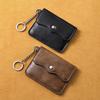Portable Card Bag Cow Leather Men'S And Women'S Card Bag Coin Purse Slim Credit Card Id Holder Pocket Wallet For Men And Women