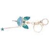 1pcs Rhinestone Decoration Angel Girl Keychain Butterfly Fairy Keychain  For Women
