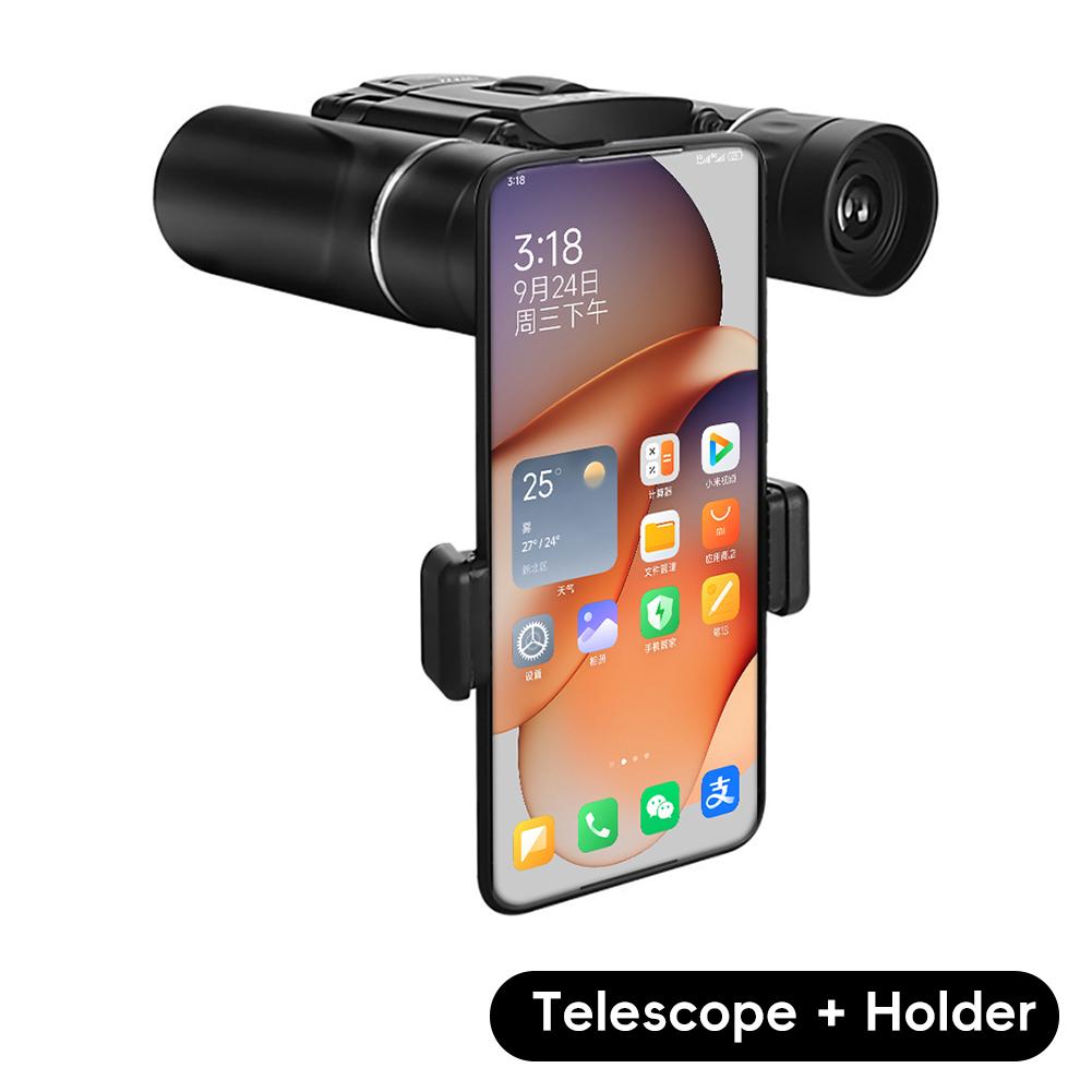 500x25 50000m Zoom BAK4 HD Telescope Professional Powerful Binoculars Long Range Portable Monocular Optics For Camping Outdoor