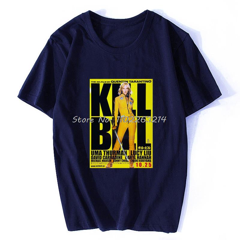 Kill Bill 2003 Bojové umění Japonský filmový plakát Tričko Letní tričko Unisex Bavlna Oversized Streetwear Harajuku Trička