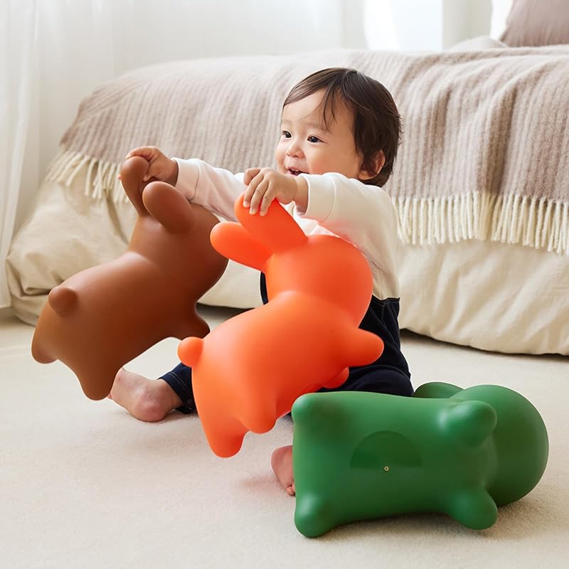 [Official] Ides Bruna Bonbon Kumikumi 3-Color Set Warm Box Educational Toy Building Blocks Rabbit Gift for Children-Babies