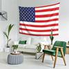 Large American Flag Tapestry Patriotic Stars and Stripes Wall Hanging Red White Blue Soft Fabric Decor for Living Room Bedroom